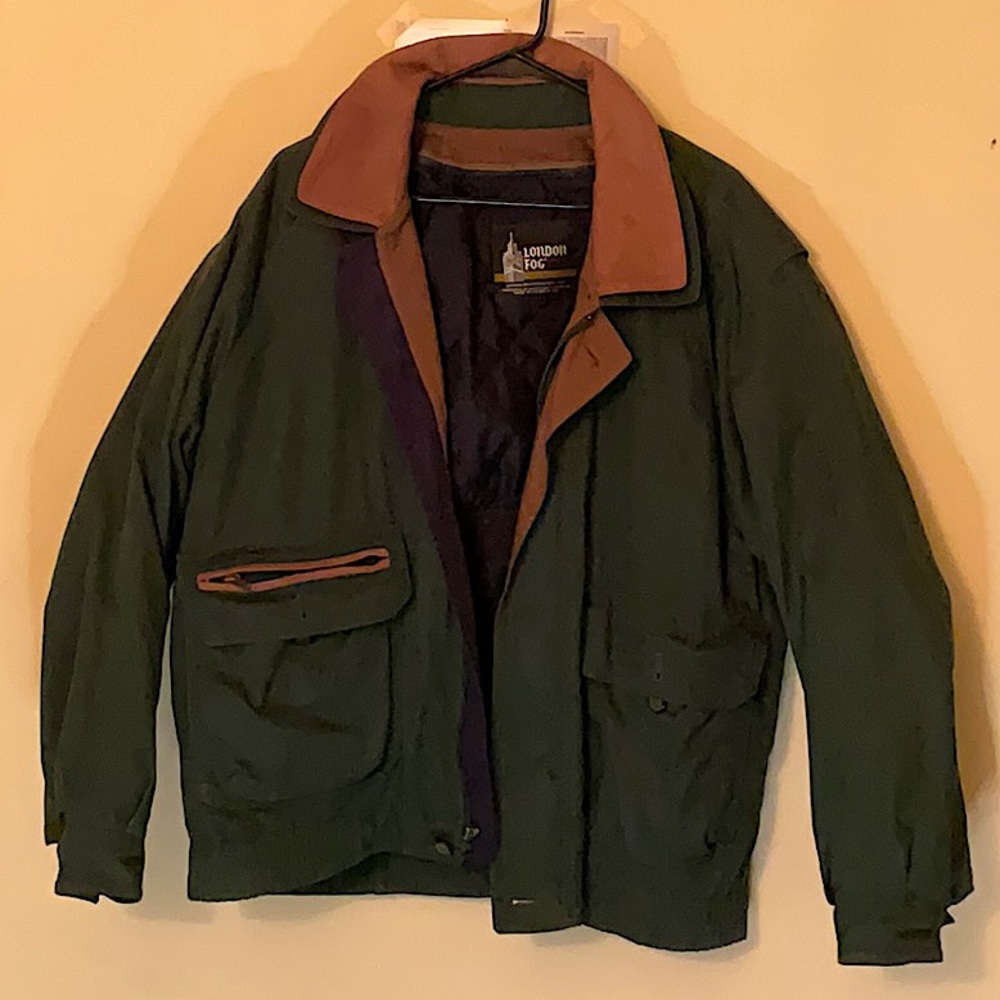 Vintage Dark Green London Fog Limited Edition Jacket